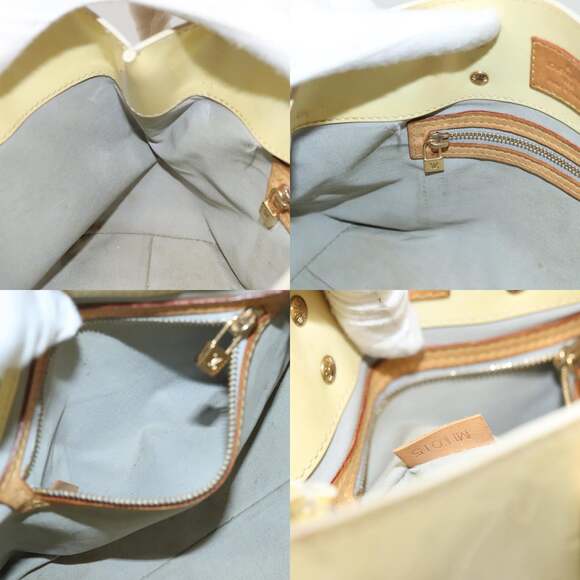 LOUIS VUITTON Monogram Vernis Reade PM Hand Bag Perle M91336 - Picture 12 of 12